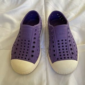 Purple Jefferson Native Shoes (size 8)